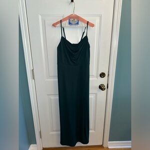 Women’s Emerald Crepe Bridesmaid Dress - Size Large - Birdy Grey Ash Crepe Dress